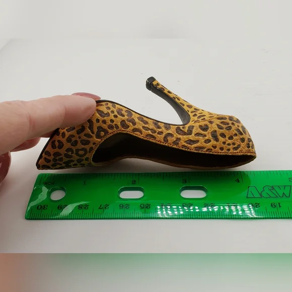 Just The Right Shoe Leopard Stiletto - Picture 6 of 6